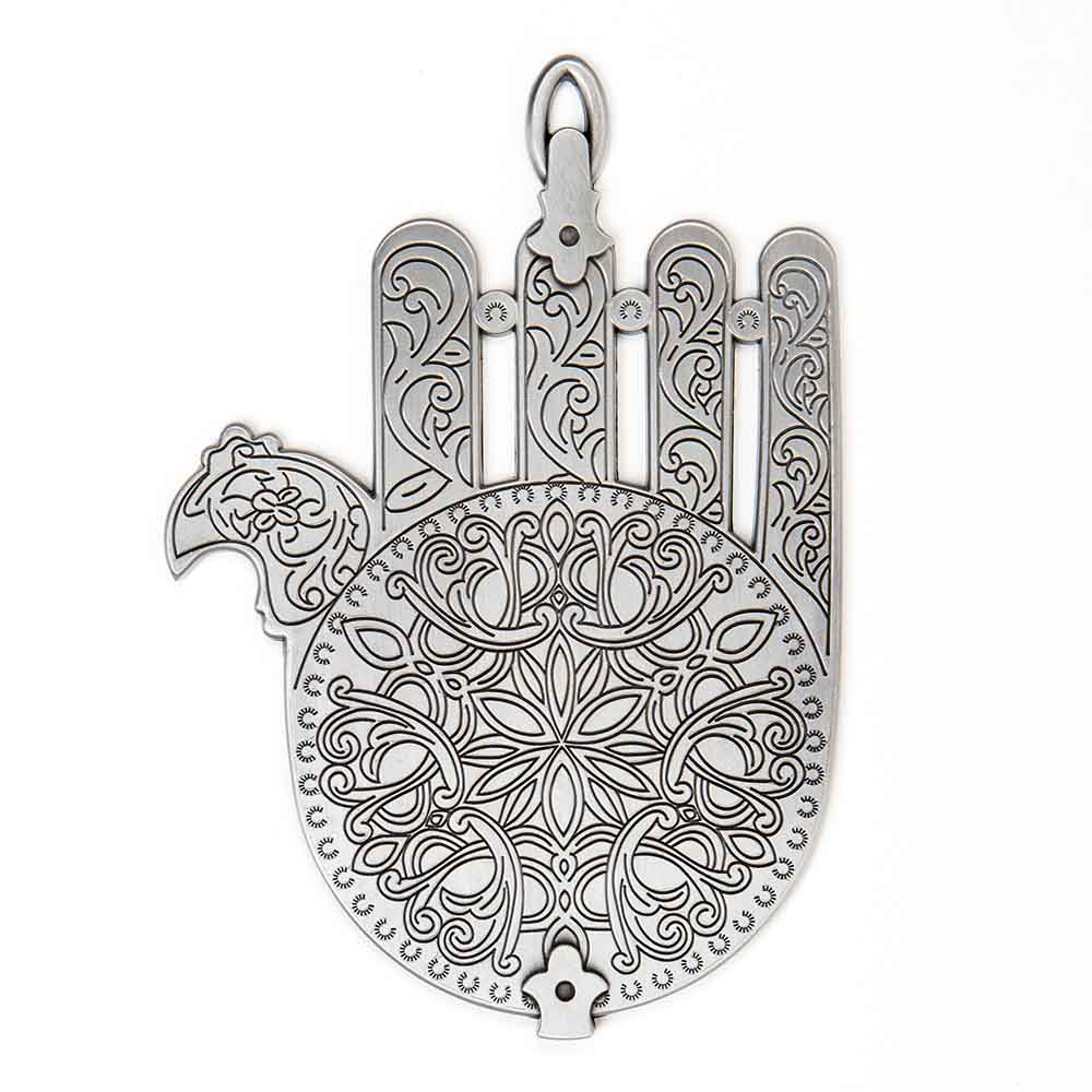 Moroccan Amulet-Hamsa (silver)