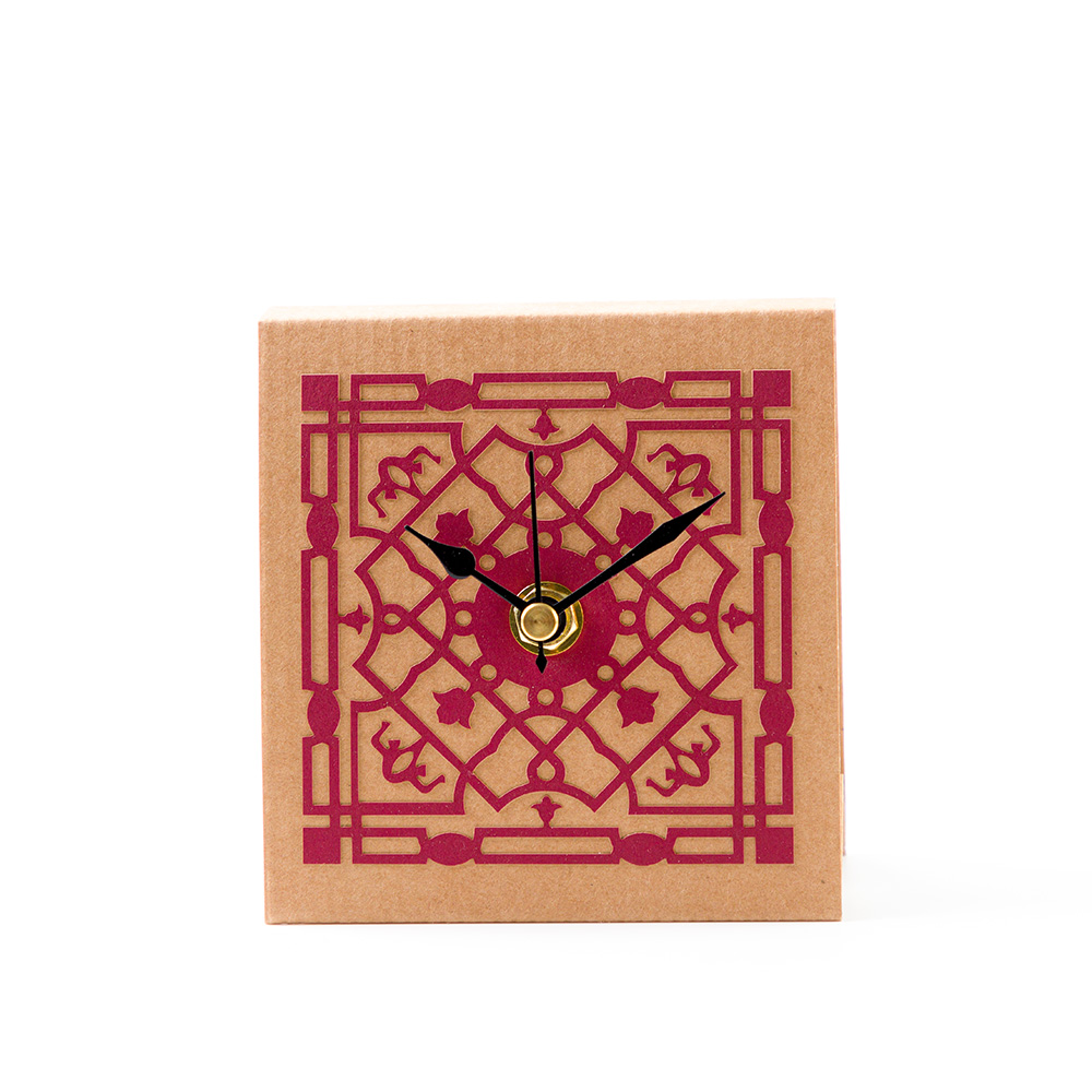 Mamluk Table Clock – Red