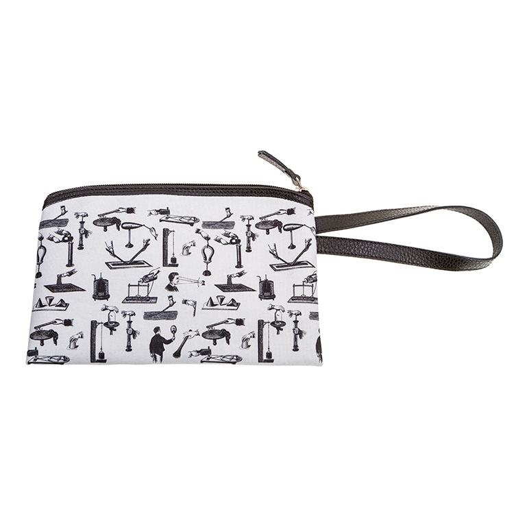 Multipurpose Pouch with Scientific Illustrations