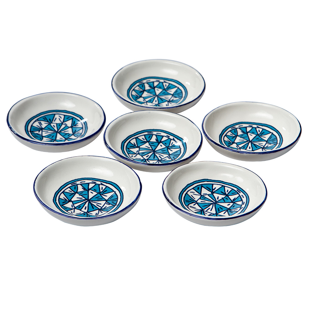 Bowls for the Pithom and Ramses Passover Seder Plate (Blue)