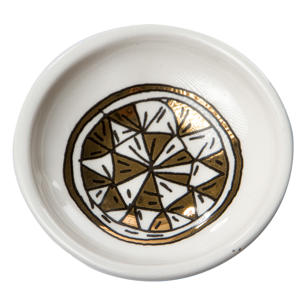 Bowls For The Pithom And Ramses Passover Seder Plate (Gold)