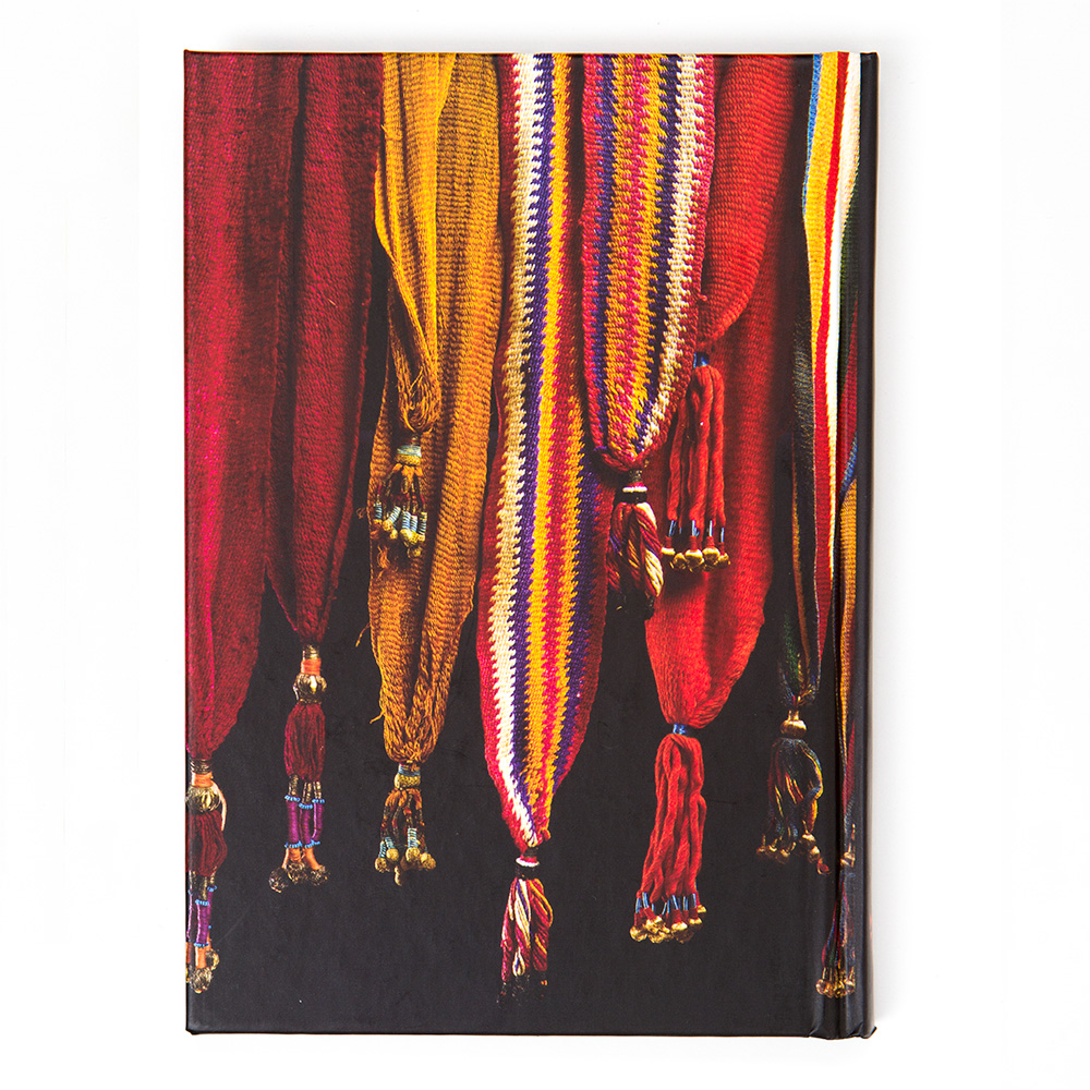 Notebook with Colorful Tassel Pattern
