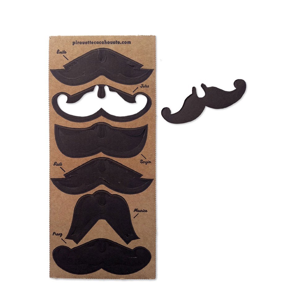 Clip-On Mustaches Creative Kit
