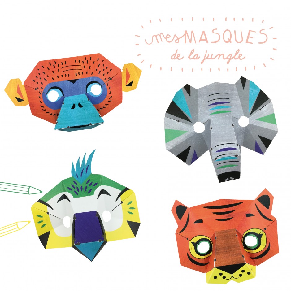 Jungle Masks Kit