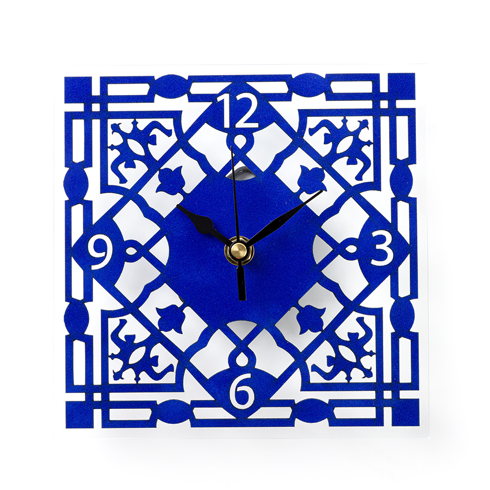 Mamluk Wall Clock – Blue